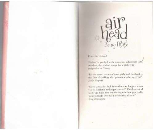 Being Nikki: Airhead 2 -- Meg Cabot
