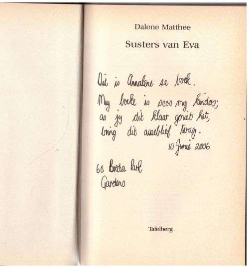 Susters van Eva -- Dalene Matthee