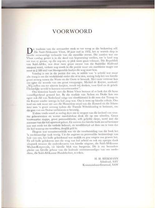 Ons Vloot : Die Eerste Vyftig Jaar -- J.C. Goosen, Wilhelm Grutter