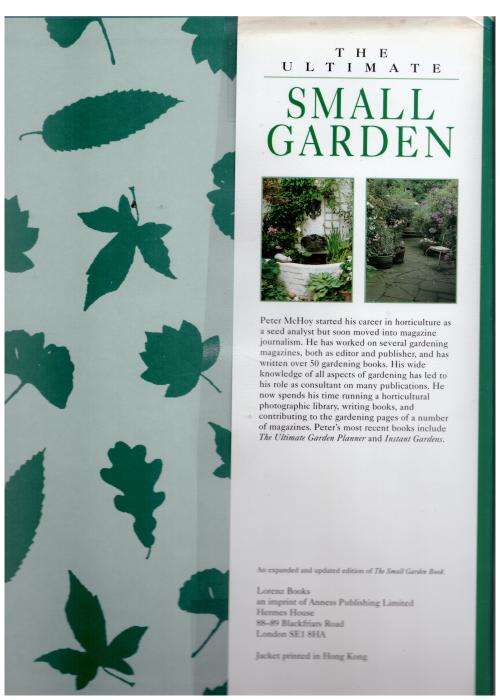 The Ultimate Small Garden -- Peter McHoy