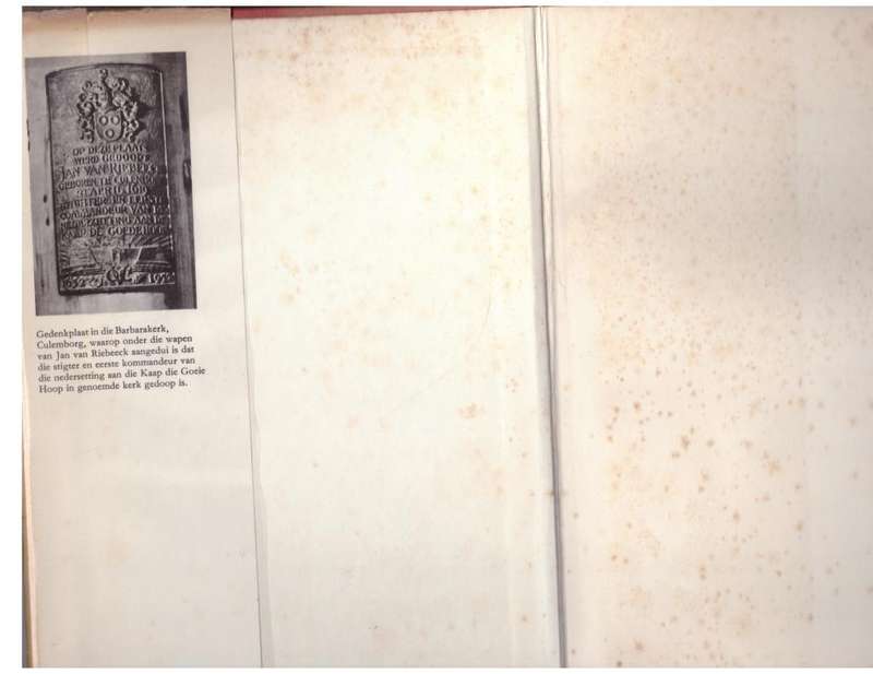 Jan Van Riebeeck En Sy Tyd -- E. C. Godée Molsbergen