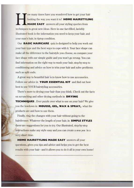 Home Hairstyling Made Easy: A Step-by-step Guide to Great Looking Hair