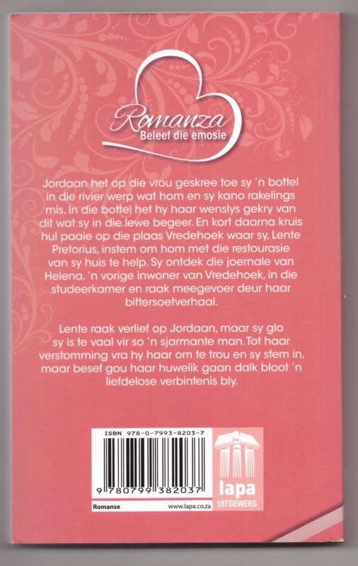 Lente in `n bottel -- Jacolet van den Berg