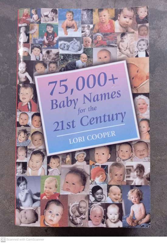75,000+ Baby Names for the 21st Century -- Lori Cooper