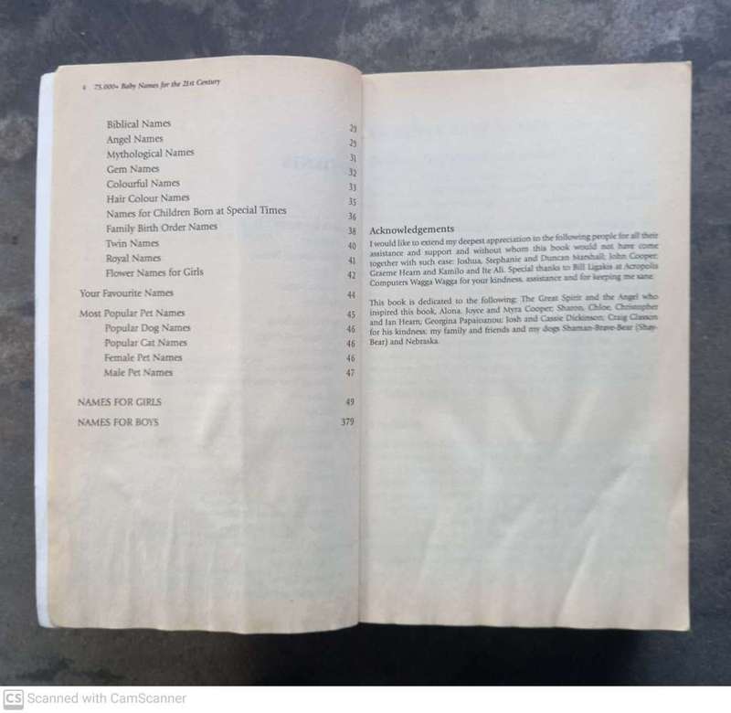 75,000+ Baby Names for the 21st Century -- Lori Cooper