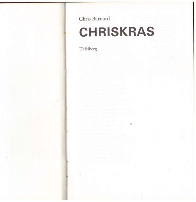 Chriskras -- Chris Barnard