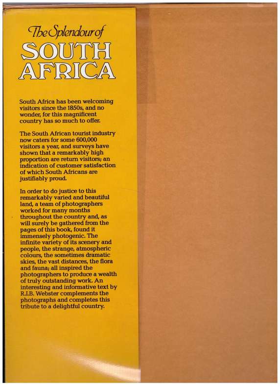 The Splendour of South Africa -- R.I.B. Webster