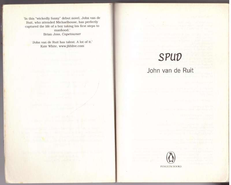 Spud -- John van de Ruit