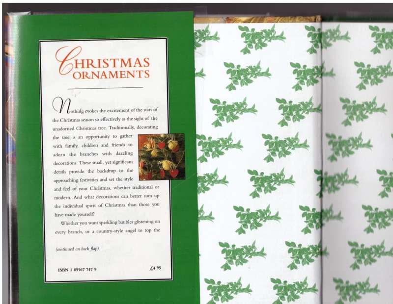 Christmas Ornaments: Exquisite Handmade Ornaments for the Tree  --  Catherine Barry