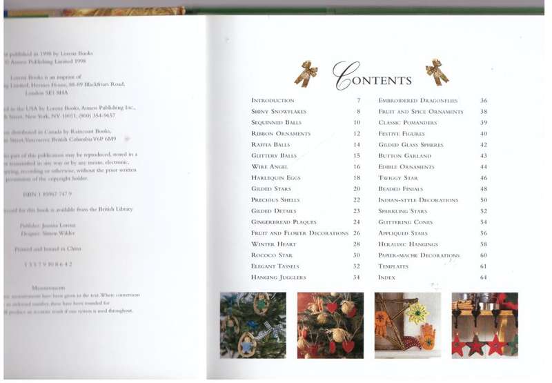 Christmas Ornaments: Exquisite Handmade Ornaments for the Tree  --  Catherine Barry
