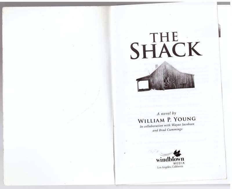 The Shack -- William P. Young