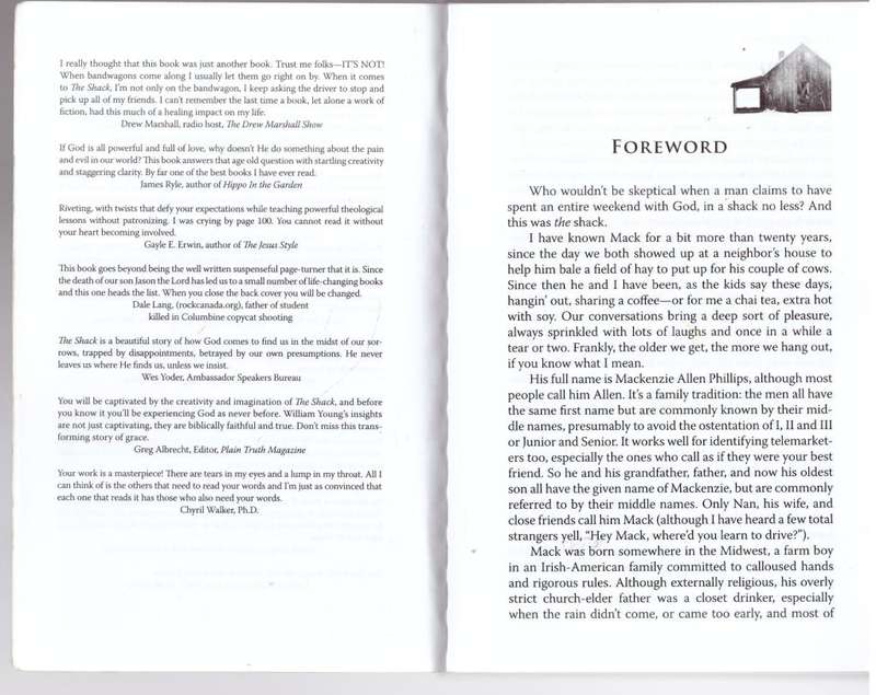 The Shack -- William P. Young