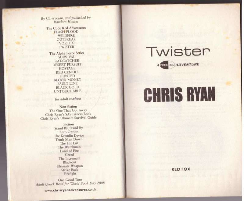 Twister: Code Red - Chris Ryan