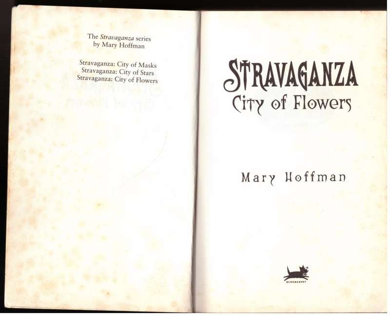 Stravaganza: City of Flowers -- Mary Hoffman