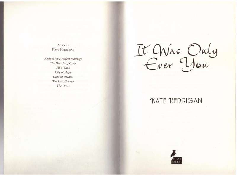 It Was Only Ever You -- Kate Kerrigan