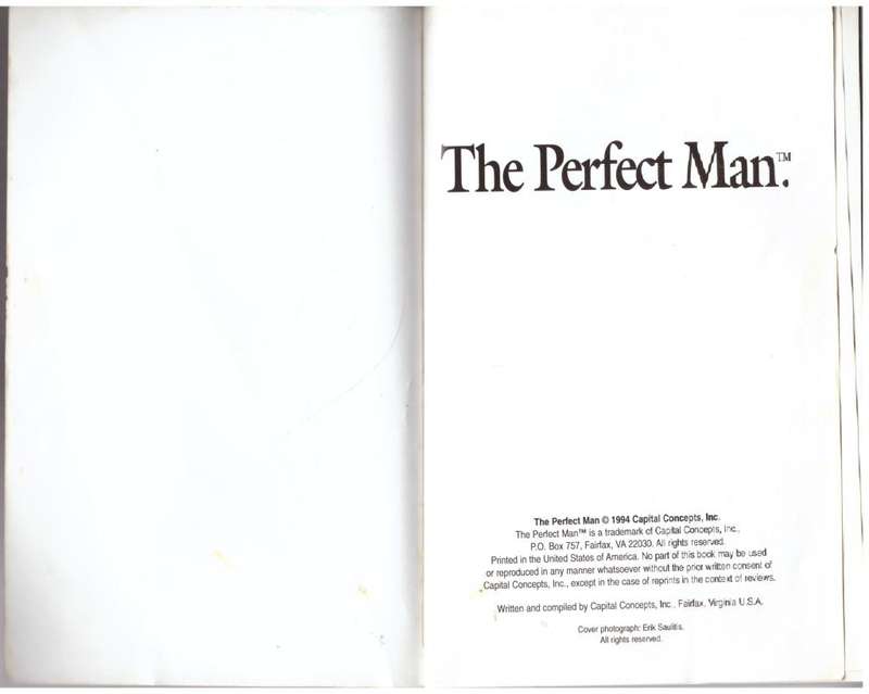 The Perfect Man: A complete guide to 24 perfect men