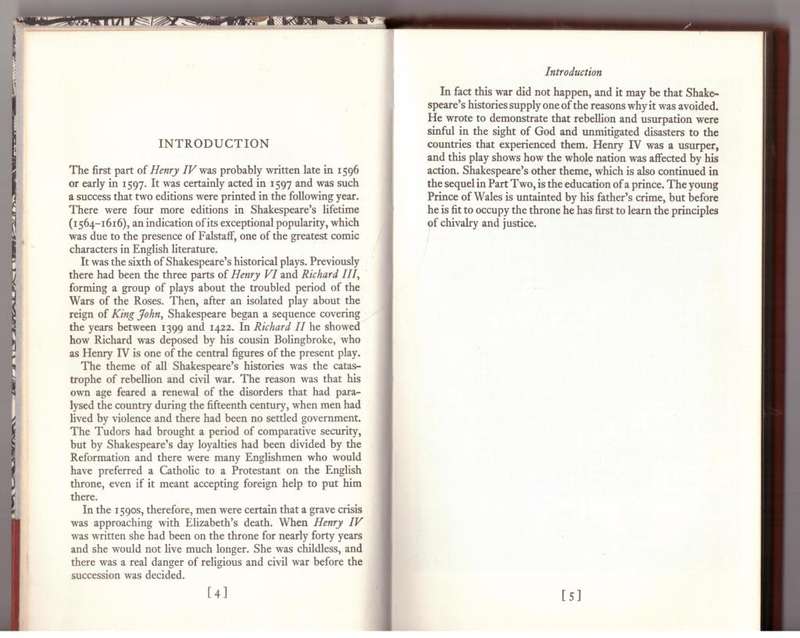 King Henry IV, Part 1 -- William Shakespeare