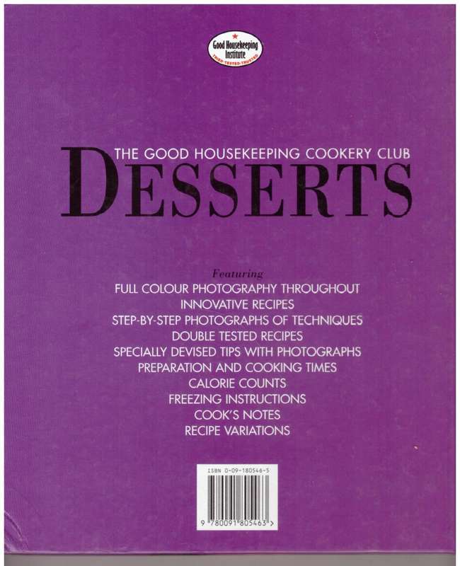Desserts (The Good Housekeeping Cookery Club) -- Linda Fraser