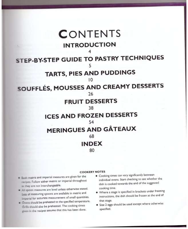 Desserts (The Good Housekeeping Cookery Club) -- Linda Fraser
