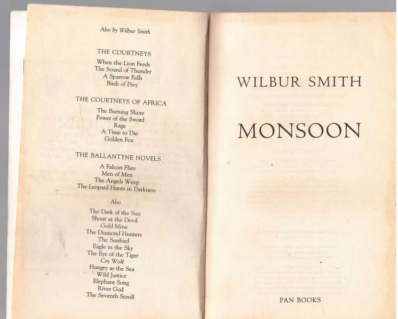 Monsoon -- Wilbur Smith