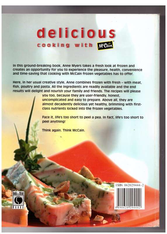 Delicious Cooking with McCain -- Anne Myers