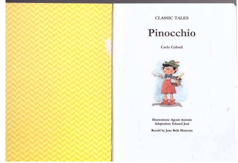 Pinocchio -- Carlo Collodi, Jane Belk Moncure