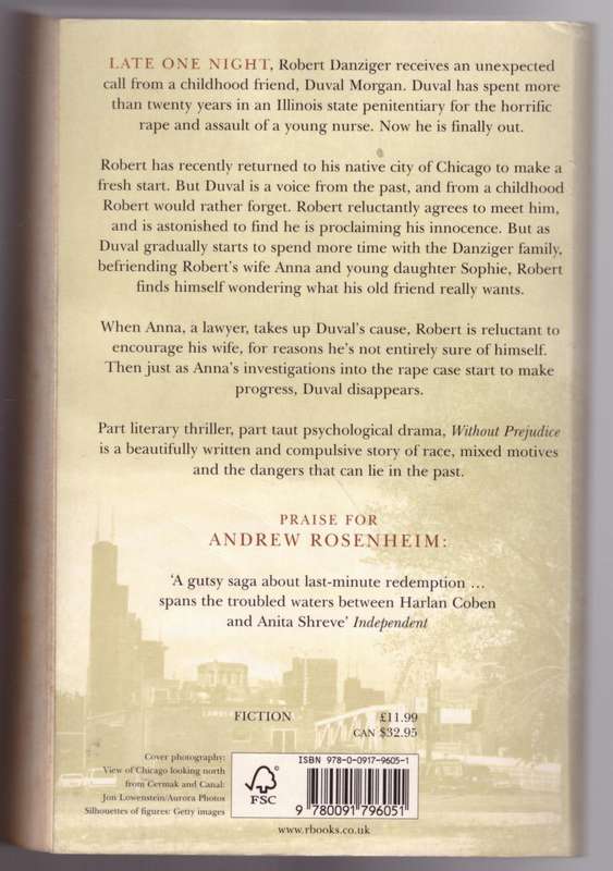 Without Prejudice -- Andrew Rosenheim