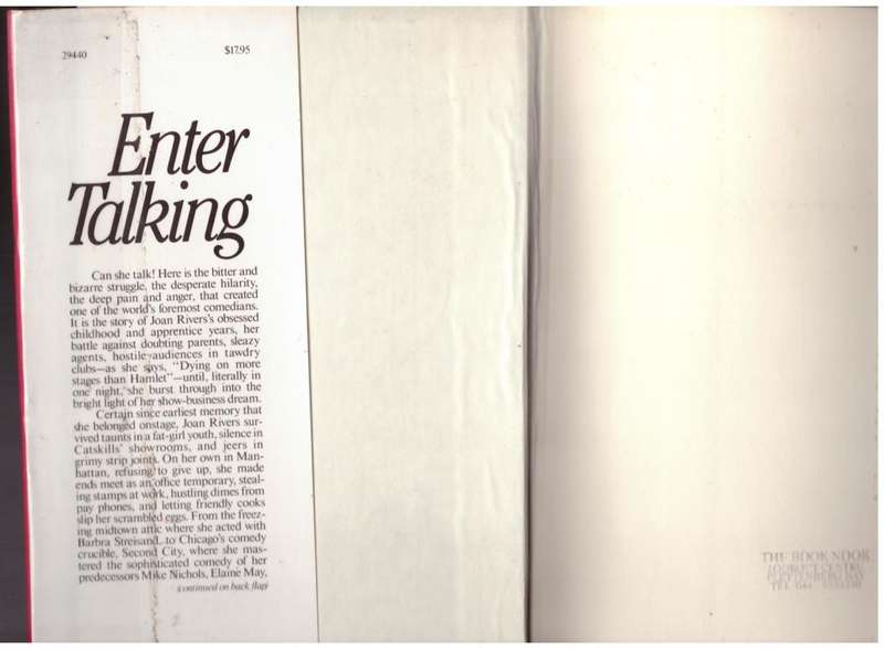 Enter Talking -- Joan Rivers, Richard Meryman
