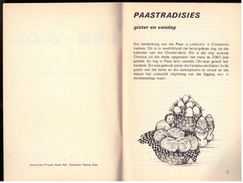 Paasfees: Gister en Vandag -- Eric H. Bolsman