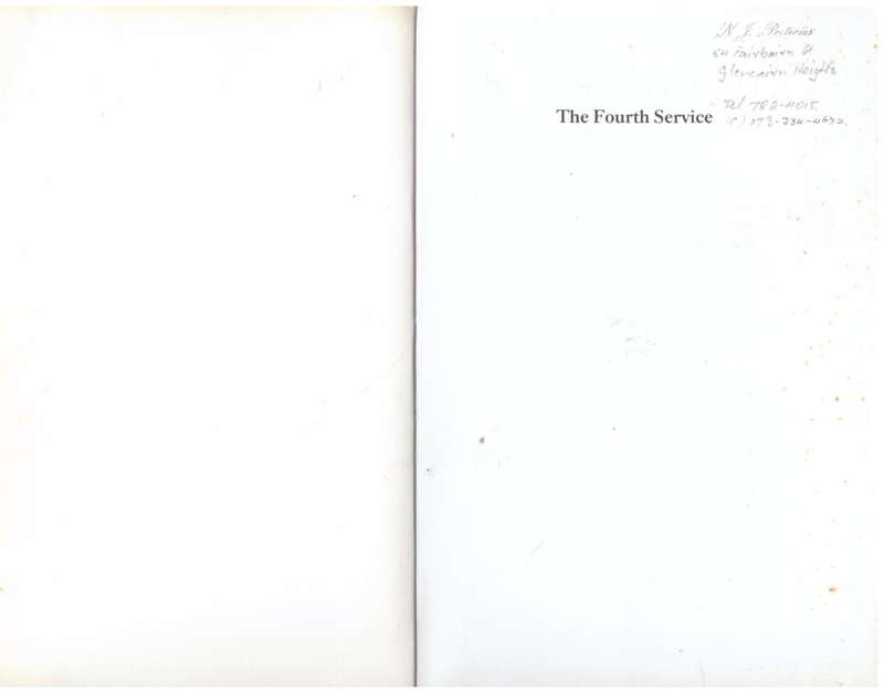 The Fourth Service: Merchantmen at War, 1939-45 -- John Slader