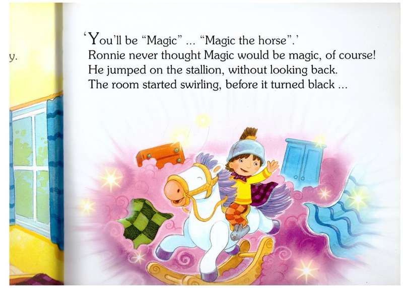 Little Ronnie and Magic the Horse --   Peter Shaw