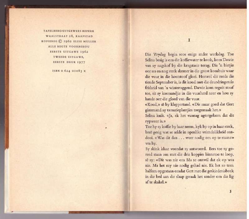 Die Wilde loot -- Elise Muller