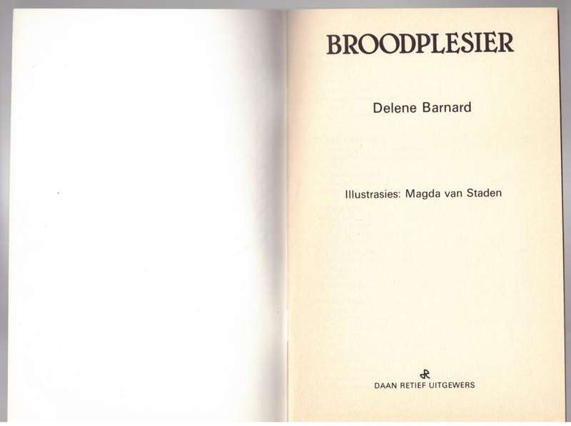 Broodplesier -- Delene Barnard