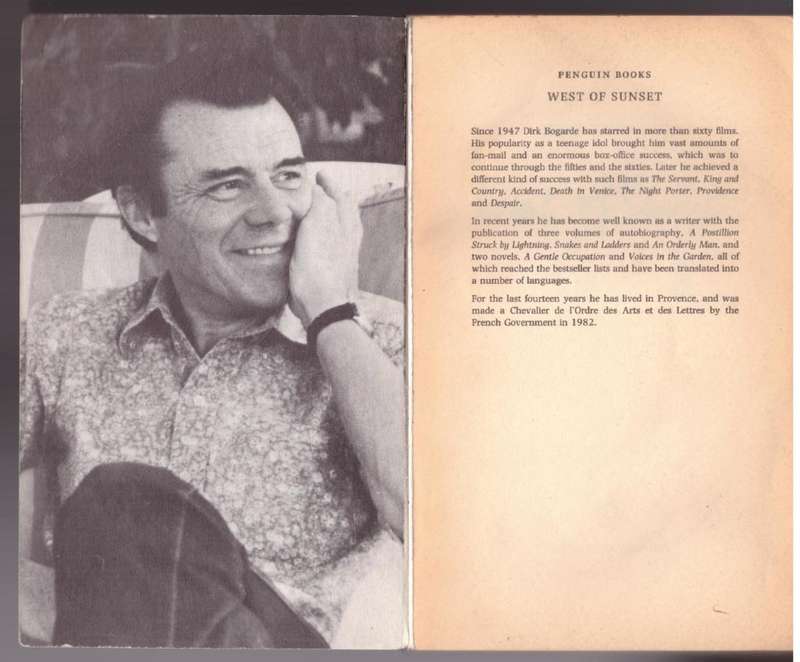 West of Sunset  --  Dirk Bogarde