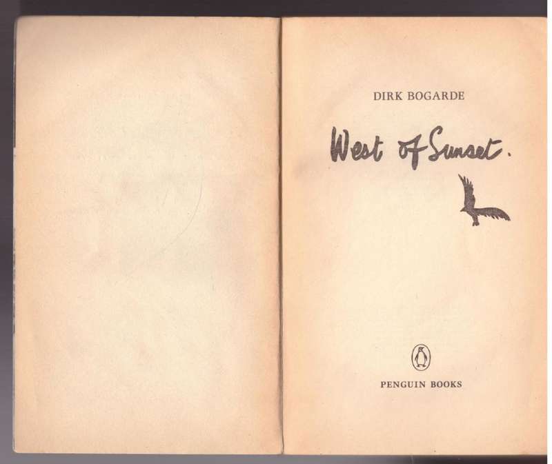 West of Sunset  --  Dirk Bogarde