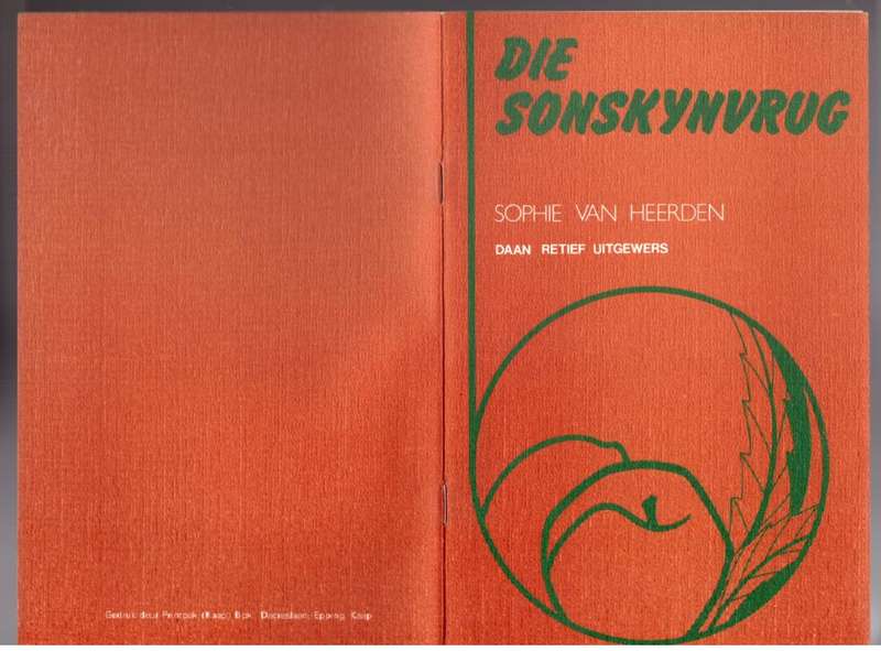 Die Sonskynvrug -- Sophie Van Heerden