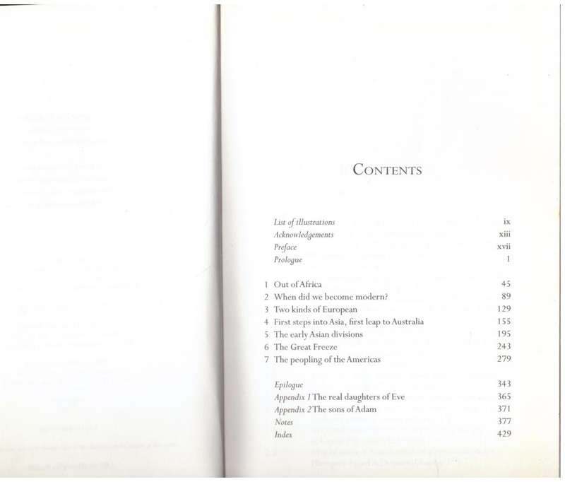 Out of Africa`s Eden: The Peopling of the World  --  Stephen Oppenheimer