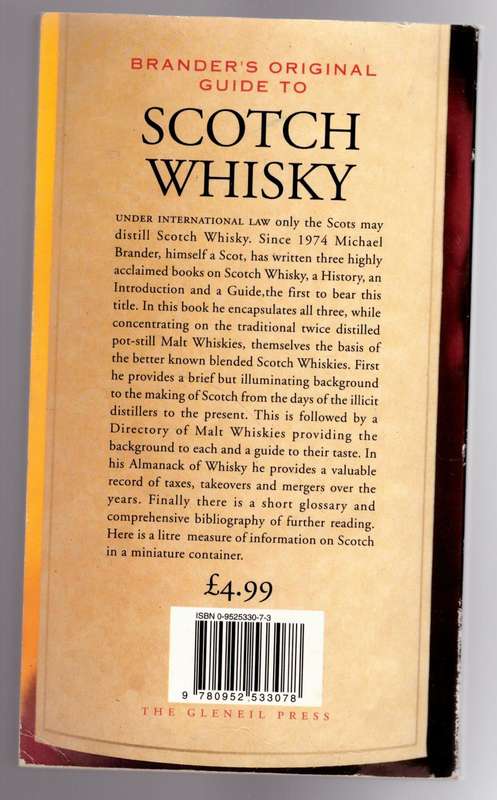 Brander`s Original Guide to Scotch Whisky   --  Michael Brander