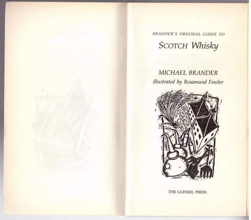 Brander`s Original Guide to Scotch Whisky   --  Michael Brander