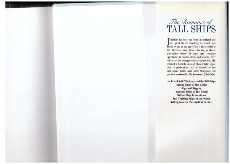The Romance of Tall Ships  --  Jonathan Eastland