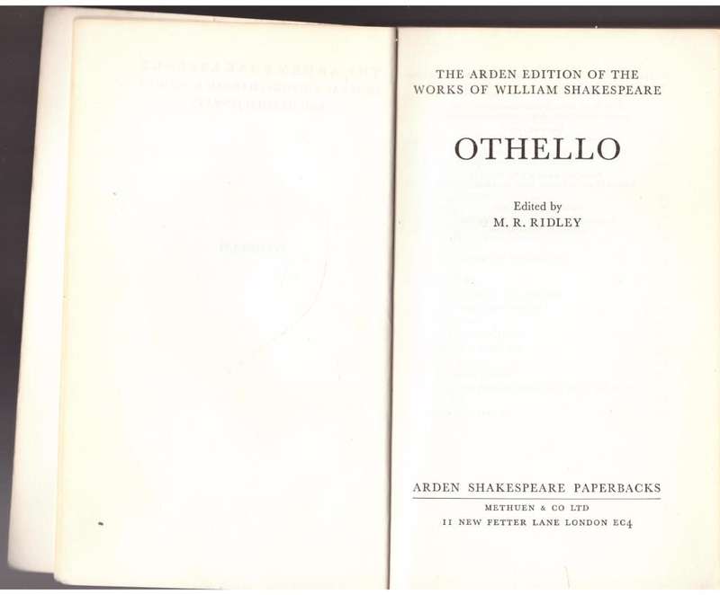 Othello  --  William Shakespeare