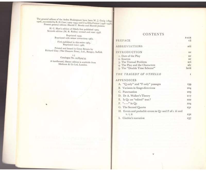 Othello  --  William Shakespeare