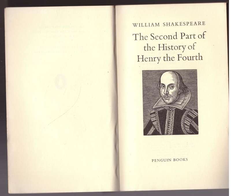 The Second Part of King Henry the Fourth -- William Shakespeare