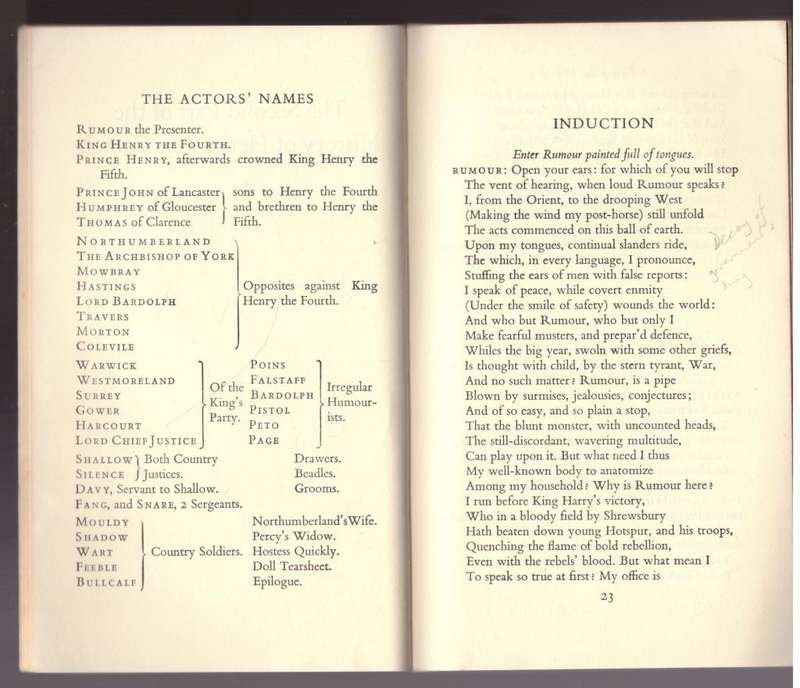 The Second Part of King Henry the Fourth -- William Shakespeare