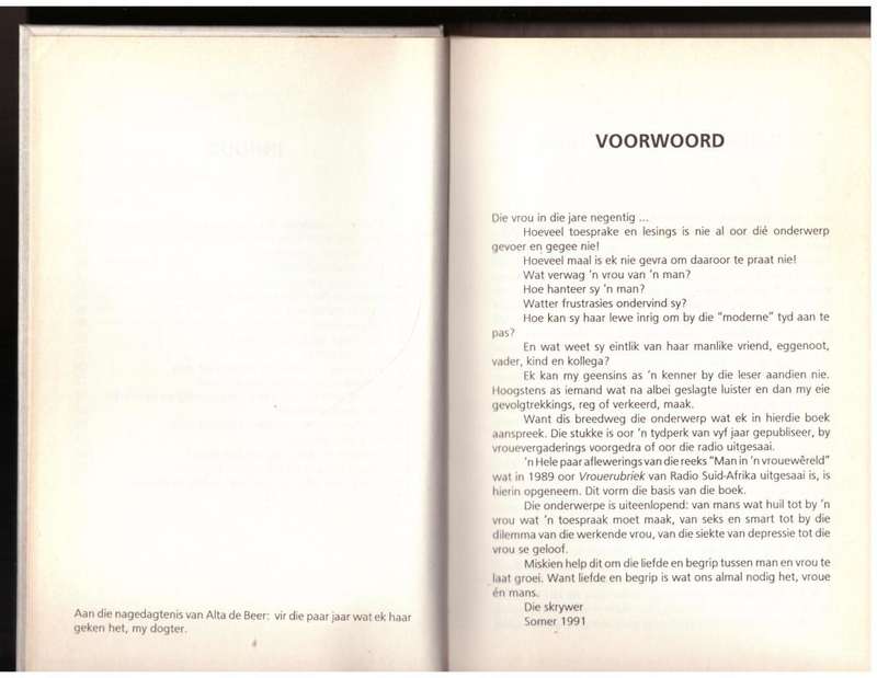 Vroulike verwagtings en manlike fieterjasies -- I. L. De Villiers