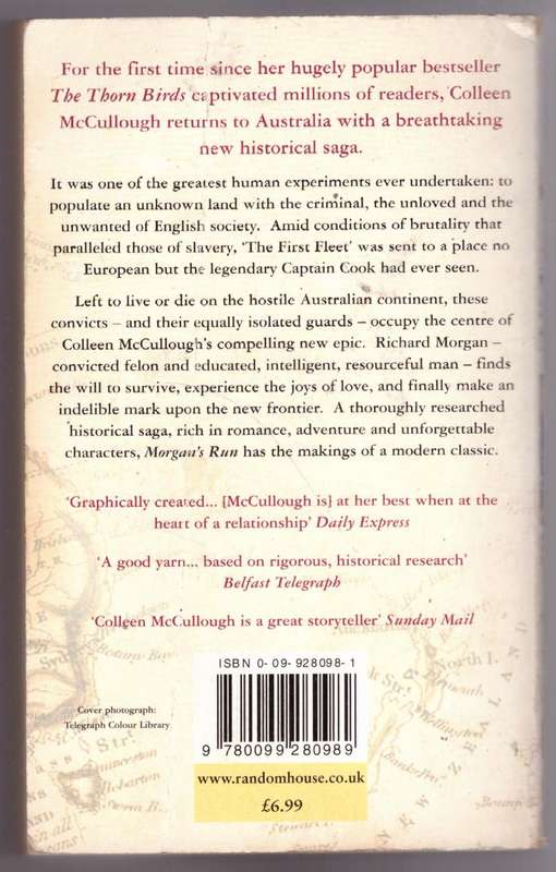 Morgan`s Run: - Colleen McCullough