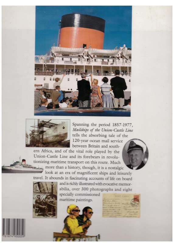 Mailships of the Union-Castle Line  --  C. J. Harris, Brian D. Ingpen