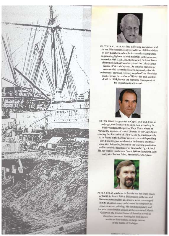 Mailships of the Union-Castle Line  --  C. J. Harris, Brian D. Ingpen