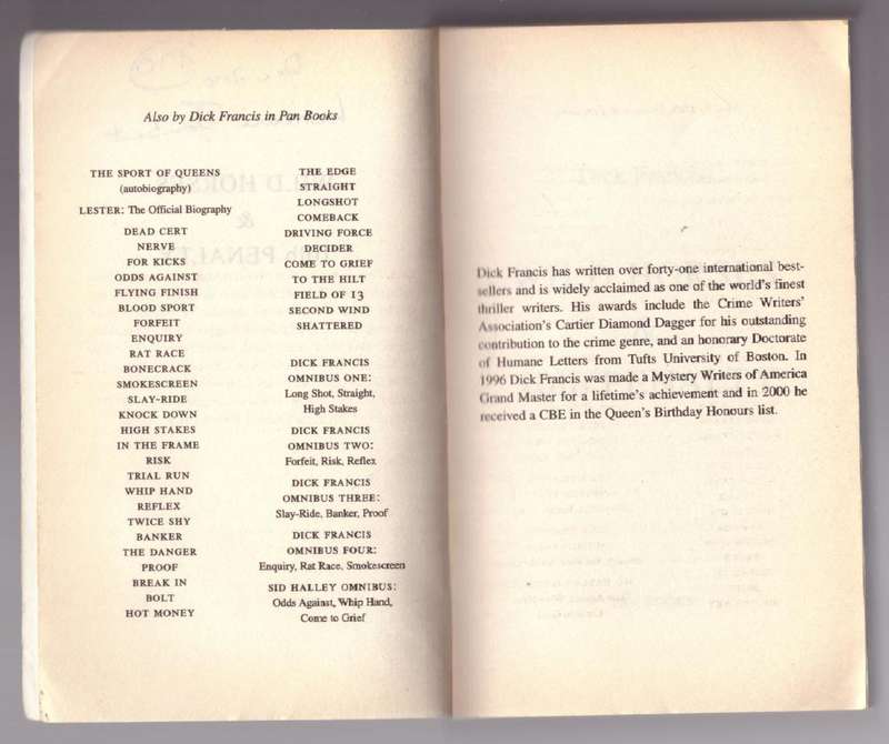 Dick Francis Omnibus