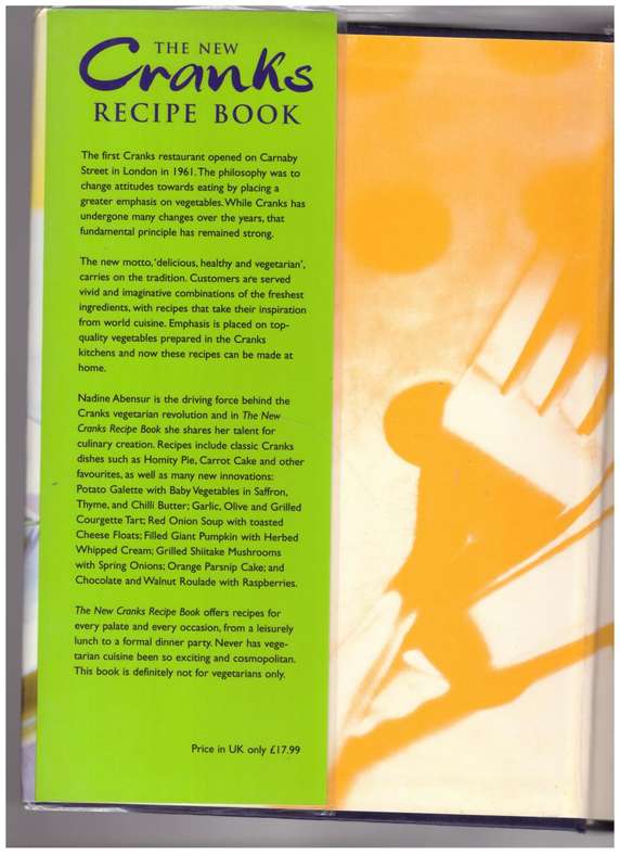 The New Cranks Recipe Book  -- Nadine Abensur